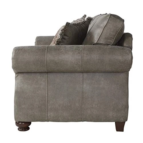 Roundhill Furniture Leinster Sofas, Gray 3 Roundhill Furniture Leinster Sofas, Gray - Image 3