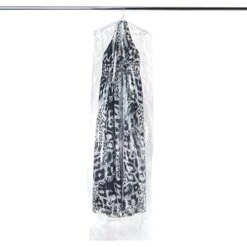 HANGERWORLD 20 Clear 72inch 80 Gauge Dry Cleaning Laundrette Polythylene Garment Cover Protector Bag