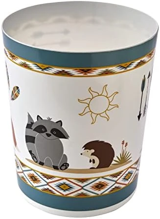 SKL Home By Saturday Knight Ltd. Forest Animals Waste Basket, Multi, Multicolor 15 SKL Home By Saturday Knight Ltd. Forest Animals Waste Basket, Multi, Multicolor - Image 15