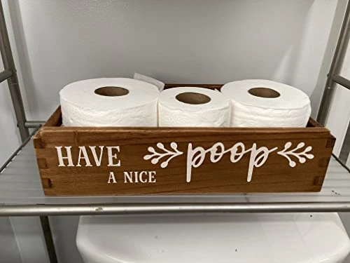 TJ.MOREE Bathroom Toliet Roll Storage Box, Use In Bathroom Toilet Paper Storage Bathroom Decor Box 2 TJ.MOREE Bathroom Toliet Roll Storage Box, Use In Bathroom Toilet Paper Storage Bathroom Decor Box - Image 2