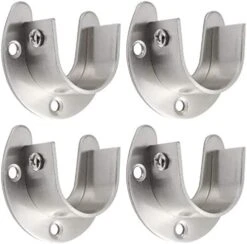 Creatyi Heavy Duty Stainless Steel Closet Rod Brackets Closet Shower Rod Bracket Closet Rod Holders Closet Pole Sockets Closet Rod Supports For 1 1/4 Inch Rod (8 PCS, Silver) 19 Creatyi Heavy Duty Stainless Steel Closet Rod Brackets Closet Shower Rod Bracket Closet Rod Holders Closet Pole Sockets Closet Rod Supports For 1 1/4 Inch Rod (8 PCS, Silver) -Songmics Furniture Shop 414mMFeF3NL. AC