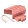 Brite Lightingtech Cedar Blocks For Clothes Storage, Red Cedar Planks And Cedar Cubes For Closets And Drawers Total 26PC