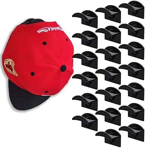 OYANI-DECORATION Hat Rack For-Baseball Caps - Yellow ABS Apple Hat Hooks Storage Organizer Hanger 12-Pack, Multi-Purpose Cowboy Hat Holder For Wall, Super Adhesive Hat Display Stand Shelf 4 OYANI-DECORATION Hat Rack For-Baseball Caps - Yellow ABS Apple Hat Hooks Storage Organizer Hanger 12-Pack, Multi-Purpose Cowboy Hat Holder For Wall, Super Adhesive Hat Display Stand Shelf - Image 4