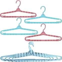 Extra Large Hangers Big Clothes Hangers Enlarge Adjustable Shoulder 16.4"-27.2" Drying Hanger 4 Pack Sturdy Hangers For Wide Polos Tops Cardigans Quilt Bath Towel Big And Tall Shirts 4 Colors Hanger -Songmics Furniture Shop 4152gBq22RS. AC