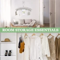 ZURLEFY 40 Clips Hat Holder Storage For Door Wall, Hat Hangers For Closet Organizer And Storage For Baseball Caps, Beanie & Accessories(26-02) -Songmics Furniture Shop 415VQSYqAbL