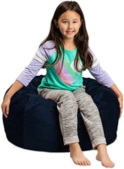 Sofa Sack - Plush, Ultra Soft Kids Bean Bag Chair - Memory Foam Bean Bag Chair With Microsuede Cover - Stuffed Foam Filled Furniture And Accessories For Kids Room - 2' Royal Blue -Songmics Furniture Shop 415vlzIdrJL. AC