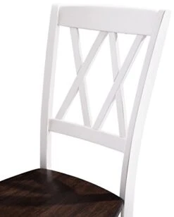 Crosley Furniture Shelby Dining Chairs (Set Of 2), Distressed White -Songmics Furniture Shop 416GYIzEOjL