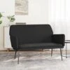 Matalde Bench Black 42.5"x31.1"x31.1" Velvet-1