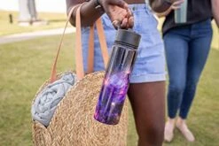 Simple Modern Water Bottle With Straw Lid Vacuum Insulated Stainless Steel Metal Thermos Bottles | Reusable Leak Proof BPA-Free Flask For Gym, Travel, Sports | Summit Collection | 22oz, Seaside Blue