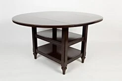Boraam Harbor Cottage Drop Leaf Dining Table, Cappuccino