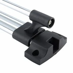 Yosoo Heavy Duty Retractable Wardrobe Closet Pull Out Rod Clothes Hanger Towel Rail/Extending Rail/Storage Organiser Polished Chorme (40cm/ 15.7 Inches) -Songmics Furniture Shop 417aMsV9bTL