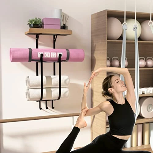 SODUKU Towel Racks For Bathroom Wall Mounted 3 Tier Metal Bath Towel Holder Modern Towel Storage Rack Hand Towel Holder Towel Organizer Or Towel Shelf For Bathroom (Black) 4 SODUKU Towel Racks For Bathroom Wall Mounted 3 Tier Metal Bath Towel Holder Modern Towel Storage Rack Hand Towel Holder Towel Organizer Or Towel Shelf For Bathroom (Black) - Image 4