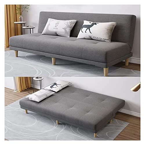 Futon Sofa Bed, Sleeper Sofa Bed For Living Room, Adjustable Convertible Folding Recliner Futon, Folding Sofa Bed, 3 Angles Adjustable Back, Upholstered Sofa Bed Chair ( Color : Green , Size : 120 X 6 2 Futon Sofa Bed, Sleeper Sofa Bed For Living Room, Adjustable Convertible Folding Recliner Futon, Folding Sofa Bed, 3 Angles Adjustable Back, Upholstered Sofa Bed Chair ( Color : Green , Size : 120 X 6 - Image 2