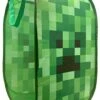 Jay Franco Minecraft Creeper Pop Up Hamper - Mesh Laundry Basket/Bag With Durable Handles, 22" X 14"