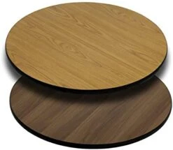 Flash Furniture 3 Pack 30'' Round Table Top With Natural Or Walnut Reversible Laminate Top -Songmics Furniture Shop 418RTZRQ2hL. AC