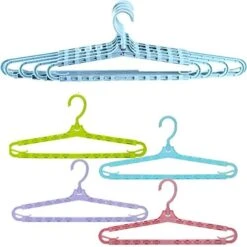 Extra Large Hangers Big Clothes Hangers Enlarge Adjustable Shoulder 16.4"-27.2" Drying Hanger 4 Pack Sturdy Hangers For Wide Polos Tops Cardigans Quilt Bath Towel Big And Tall Shirts 4 Colors Hanger -Songmics Furniture Shop 418ZAsVNWUL. AC