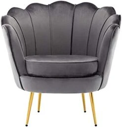 DAGONHIL Pink Velvet Accent Chair For Living Room, Lounge Chair For Bedroom With Gold Metal Legs, Vanity Chair For Makeup Room, Dusty Pink 11 DAGONHIL Pink Velvet Accent Chair For Living Room, Lounge Chair For Bedroom With Gold Metal Legs, Vanity Chair For Makeup Room, Dusty Pink -Songmics Furniture Shop 418fMZNqxFL. AC