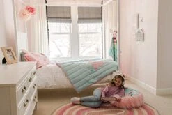 Soft Landing| Everyday Escapes| Posh Pouf | Woodland -Songmics Furniture Shop 418gzkBSnQL