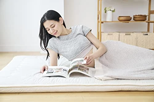 BJDesign Futon Mattress Bedding - Traditional Japanese Sleeping Mat - Shikibuton Shiki Futon - Floor Beds For Apartment, Home, Studio… (MemoryFoam Twin XL) 2 BJDesign Futon Mattress Bedding - Traditional Japanese Sleeping Mat - Shikibuton Shiki Futon - Floor Beds For Apartment, Home, Studio… (MemoryFoam Twin XL) - Image 2