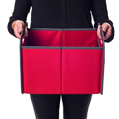 Meori Rectangular Storage Baskets Collapsible Bins For Shelves, Sturdy Fabric Cube Storage Boxes With 2 Handles For Closet Nursery Cabinet Living Room 3 Meori Rectangular Storage Baskets Collapsible Bins For Shelves, Sturdy Fabric Cube Storage Boxes With 2 Handles For Closet Nursery Cabinet Living Room - Image 3