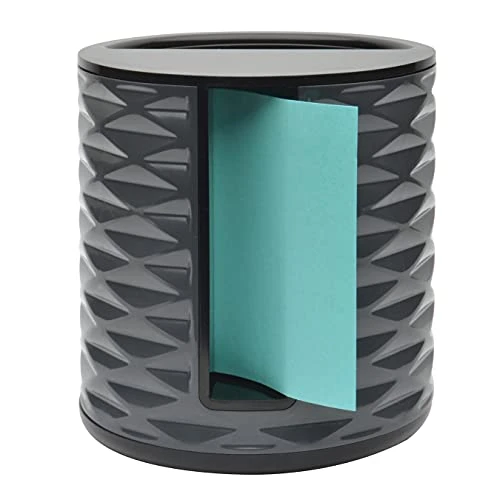 Post-it Note Dispenser, Vertical, Black With Grey (ABS-330-B) 3" X 3" 1 Post-it Note Dispenser, Vertical, Black With Grey (ABS-330-B) 3" X 3"