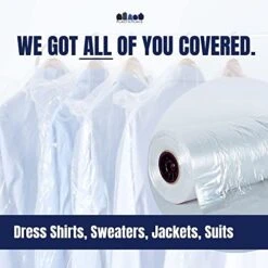 Plasticplace Mil Garment Bags, Clear, 240 Count -Songmics Furniture Shop 419OLCQi8pL