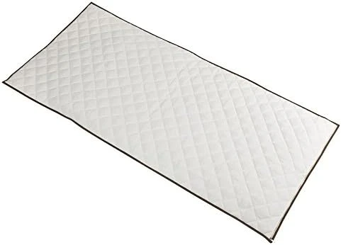 Household Essentials 534 Dinnerware Storage Box With Lid And Handles | Chest For Salad Plates | Natural Canvas With Brown Trim 12 Household Essentials 534 Dinnerware Storage Box With Lid And Handles | Chest For Salad Plates | Natural Canvas With Brown Trim - Image 12