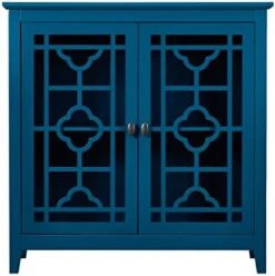 Landpink Modern Accent Buffet Sideboard Cabinet – 35" Wood Storage Cabinet Console Table With Doors And Adjustable Shelf For Hallway, Entryway Or Living Room, Dining Room | Teal Blue 35in 12 Landpink Modern Accent Buffet Sideboard Cabinet – 35" Wood Storage Cabinet Console Table With Doors And Adjustable Shelf For Hallway, Entryway Or Living Room, Dining Room | Teal Blue 35in -Songmics Furniture Shop 419XyywgGL. AC