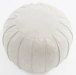 C COMFORTLAND Unstuffed Faux Leather Ottoman Pouf, Round Foot Rest Poof Ottomans, Floor Foot Stool Poufs, Bean Bag Chair Cover With Storage For Living Room, Bedroom, Or Wedding Gifts Orange 29 C COMFORTLAND Unstuffed Faux Leather Ottoman Pouf, Round Foot Rest Poof Ottomans, Floor Foot Stool Poufs, Bean Bag Chair Cover With Storage For Living Room, Bedroom, Or Wedding Gifts Orange -Songmics Furniture Shop 419Z3GDjWL. AC