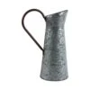 DII Galvanized Metal Decor, Rustic Farmhouse, Pitcher, Silver