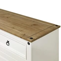 Wood Buffet Sideboard Corona Snow | Furniture Dash, White -Songmics Furniture Shop 41A5uB9nVcL