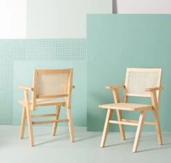 Safavieh Couture Home Collection Hattie Black/Natural French Cane Living Room Dining Arm Chair (Set Of 2) SFV4115A-SET2 9 Safavieh Couture Home Collection Hattie Black/Natural French Cane Living Room Dining Arm Chair (Set Of 2) SFV4115A-SET2 -Songmics Furniture Shop 41A8be IEwL. AC