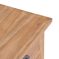 BDBHAVB Dining Sideboard, Wood Sideboard, Side Cabinet, Strong And Sturdy Suitable For Kitchen, Dining Room, Living Room 25.6"x11.8"x29.5" Solid Teak -Songmics Furniture Shop 41ADNbzQ3eL