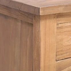 BDBHAVB Dining Sideboard, Wood Sideboard, Side Cabinet, Strong And Sturdy Suitable For Kitchen, Dining Room, Living Room 25.6"x11.8"x29.5" Solid Teak