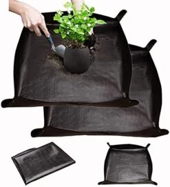 BIUWING 2PCS 39.4" X 39.4" Plant Repotting Mat Waterproof Transplanting Mat Indoor Succulent Potting Mat Portable Gardening Soil Changing And Watering Mat Square And Foldable Garden Mat -Songmics Furniture Shop 41B8bRpzPkL. AC