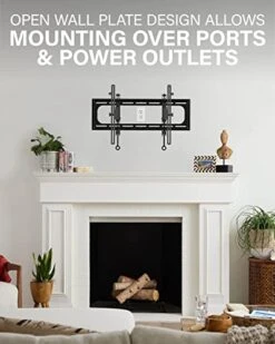 SANUS Advanced Tilt Premium Universal TV Wall Mount For 46” To 90” Flat-Panel TVs - Low Profile, Smooth Extension & Easy To Install - Model VLT6-B1 -Songmics Furniture Shop 41BRs3FuDsL