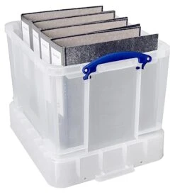 Really Useful Storage Box 35 Litre XL Clear