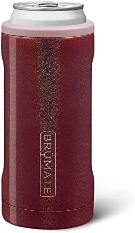 BrüMate Hopsulator Slim Can Cooler Insulated For 12oz Slim Cans | Skinny Can Coozie Insulated Stainless Steel Drink Holder For Hard Seltzer, Beer, Soda, And Energy Drinks (Glitter Mermaid) 8 BrüMate Hopsulator Slim Can Cooler Insulated For 12oz Slim Cans | Skinny Can Coozie Insulated Stainless Steel Drink Holder For Hard Seltzer, Beer, Soda, And Energy Drinks (Glitter Mermaid) - Image 8