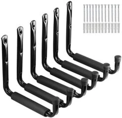 Whrsinlor Heavy Duty Steel Garage Storage Hooks, 9.5Inches Jumbo Arm Ladders Utility Rack, Wall Mounted Hanger Organizer For Tools, Bikes, Jeep Door -Songmics Furniture Shop 41Bc nX4fL. AC