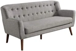 OSP Home Furnishings Mill Lane Seating With Button Tufted Design And Spring Cushion Support, Sofa, Cement Grey Fabric 11 OSP Home Furnishings Mill Lane Seating With Button Tufted Design And Spring Cushion Support, Sofa, Cement Grey Fabric -Songmics Furniture Shop 41CFAU CuLL. AC