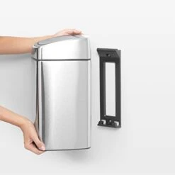Brabantia Touch Bin, 2 Gal / 10L, Matte Finger Print Proof -Songmics Furniture Shop 41CFT6ax0eL