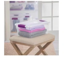 Sterilite 17531712 15-Quart Clearview Latch Box 2-Pack -Songmics Furniture Shop 41CGIn5zJ0L