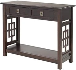 LUMISOL Kitchen Buffet Sideboard With 2 Glass Sliding Doors And Adjustable Shelves, Console Table Storage Cabinet For Dining Room Living Room, Antique White -Songmics Furniture Shop 41CqMWOqUUL. AC