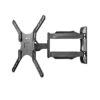 Kanto M300 Full Motion TV Wall Mount For 26-55" TVs | Articulating Arm With 19" Of Extension | Up To 135° Swivel | Easy Tilt Design | 5" Offset | VESA Compatible TV Bracket | Heavy-Duty Steel | Black