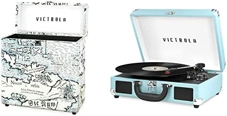 Victrola Vintage Vinyl Record Storage And Carrying Case 6 Victrola Vintage Vinyl Record Storage And Carrying Case - Image 6