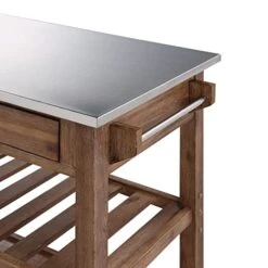 Boraam Sonoma Kitchen Cart, Barnwood Wire-Brush -Songmics Furniture Shop 41DaRztJdlL