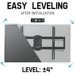 Mounting Dream Full Motion TV Mount For 42-75 Inch TVs, TV Wall Mount Bracket With Dual Articulating Arms, Fits 12” / 16” Wood Studs With VESA 600x400mm Up To 100lbs 7 Mounting Dream Full Motion TV Mount For 42-75 Inch TVs, TV Wall Mount Bracket With Dual Articulating Arms, Fits 12” / 16” Wood Studs With VESA 600x400mm Up To 100lbs -Songmics Furniture Shop 41E6WiWeOpL