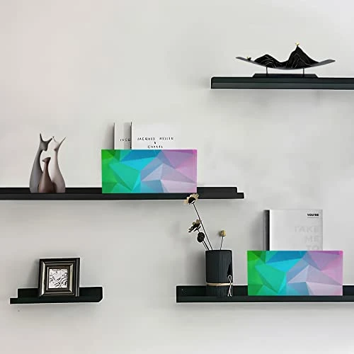 Rainbow Mosaic Storage Basket Felt Storage Bin Collapsible Towel Storage Convenient Box Organizer For Pet Supplies Magazine 2 Rainbow Mosaic Storage Basket Felt Storage Bin Collapsible Towel Storage Convenient Box Organizer For Pet Supplies Magazine - Image 2