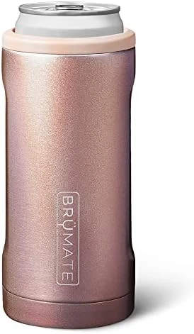 BrüMate Hopsulator Slim Can Cooler Insulated For 12oz Slim Cans | Skinny Can Coozie Insulated Stainless Steel Drink Holder For Hard Seltzer, Beer, Soda, And Energy Drinks (Glitter Mermaid) 9 BrüMate Hopsulator Slim Can Cooler Insulated For 12oz Slim Cans | Skinny Can Coozie Insulated Stainless Steel Drink Holder For Hard Seltzer, Beer, Soda, And Energy Drinks (Glitter Mermaid) - Image 9