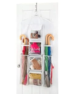 Whitmor Gift Wrap Organizer, 1 Count (Pack Of 1), White